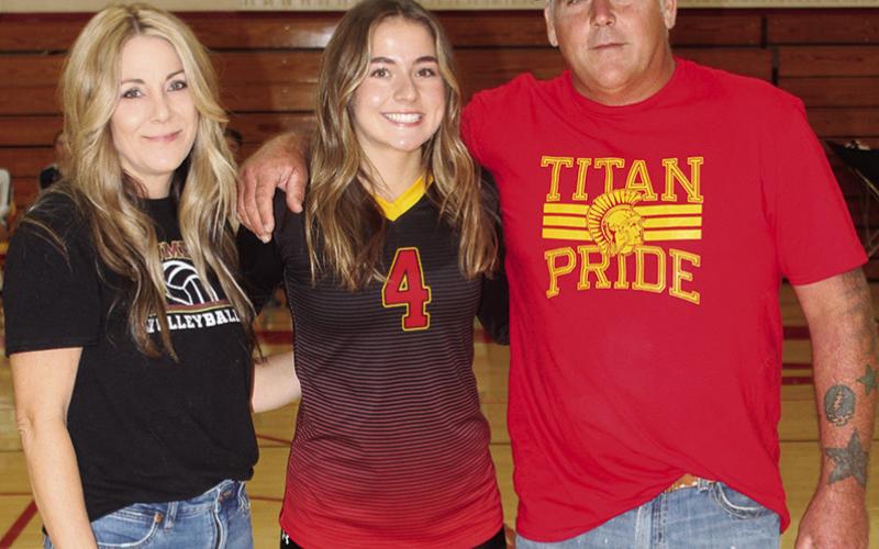 Lady Titan Volleyball Seniors