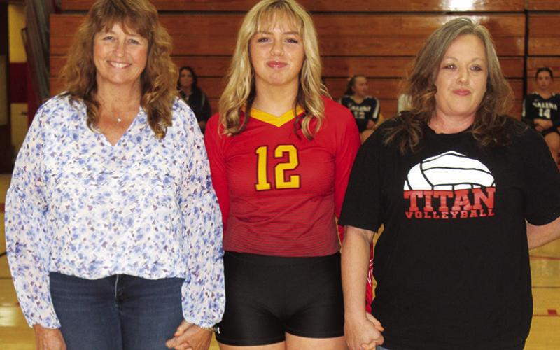 Lady Titan Volleyball Seniors