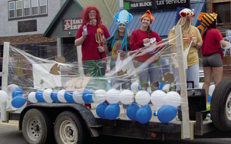 Columbus High School Homecoming parade