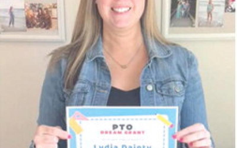 Dream Grant recipient, Lydia Dainty is fouth grade teacher. Dainty will be purchasing books for her classroom library. She said, “This grant will allow me to purchase high-quality, engaging text that will benefit my students by fostering a love of reading and improving their literacy skills.” Courtesy photo.