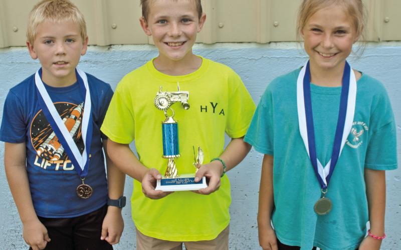 Cherokee County pedal tractor pull winners announced