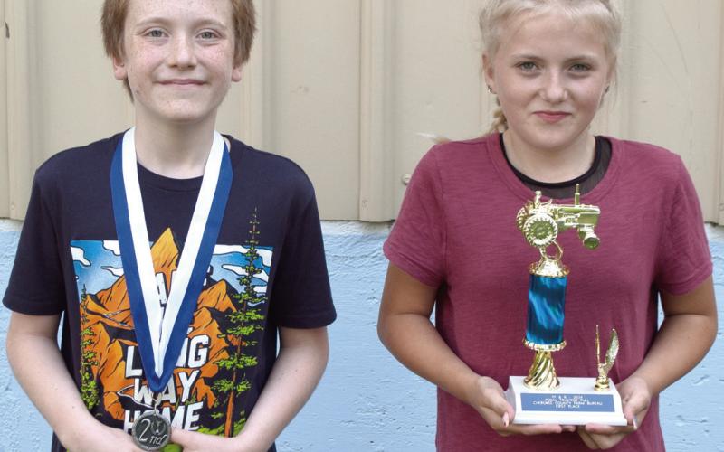Cherokee County pedal tractor pull winners announced