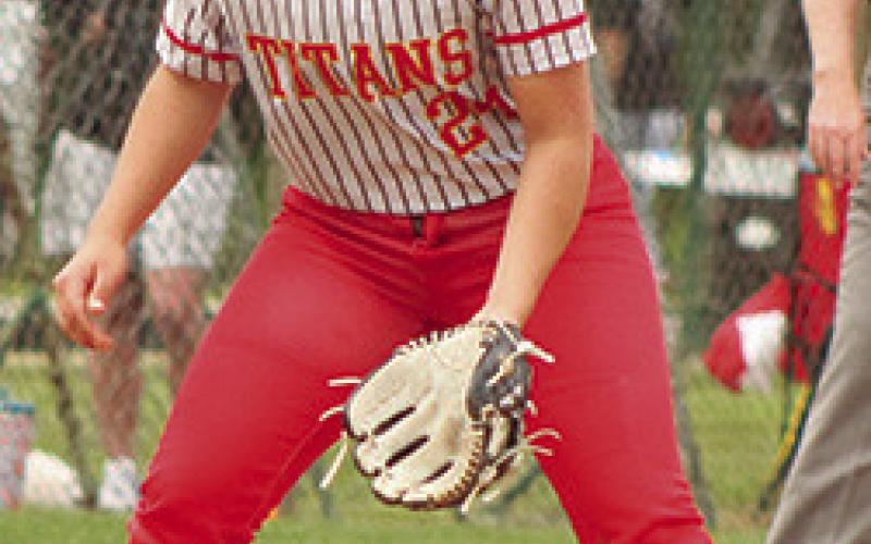 Seven Lady Titans All-CNC honorees
