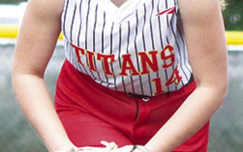 Seven Lady Titans All-CNC honorees