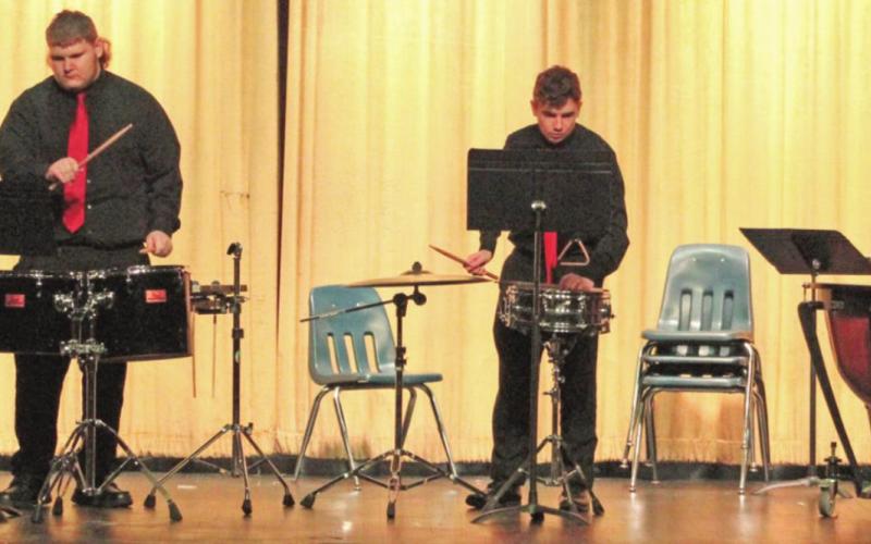 Columbus High School musicians perform during Spring Concert