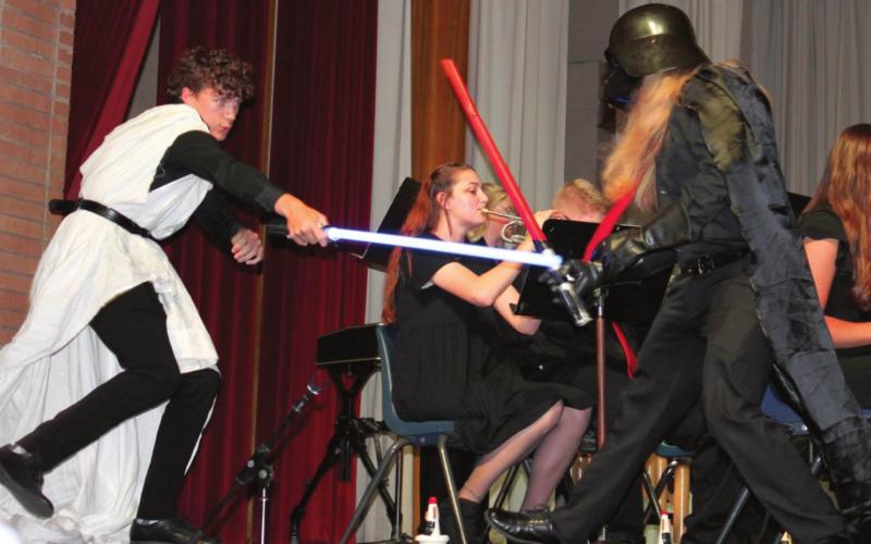 Columbus High School musicians perform during Spring Concert