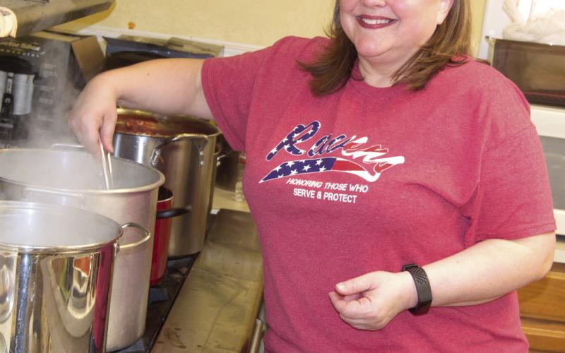 Methodist Church cooks spaghetti dinner for fundraiser