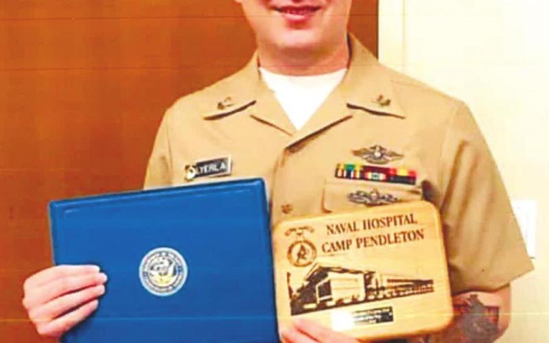 Brandon Lyerla receives Junior Sailor awards