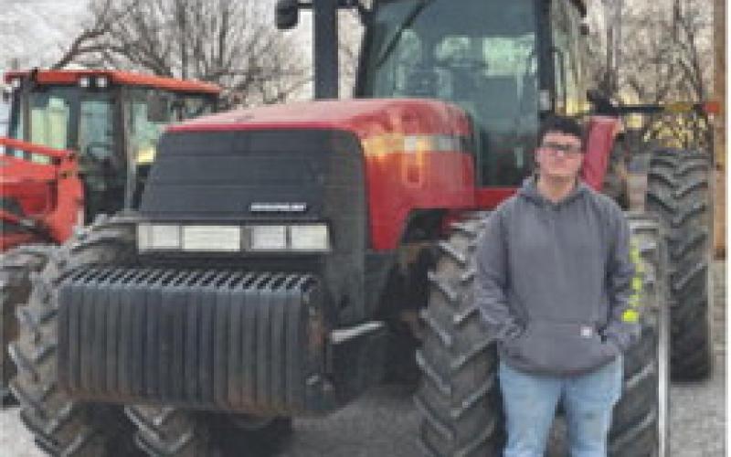 Brody Westervelt was one of the Columbus High School Future Farmers of America members who drove his tractor to school as part of FFA Week at CUHS. Due to the weather, the breakfast they had scheduled has been reset to Wednesday, February 26 from 7 a.m.-9 a.m. in the Ag room. Courtesy photo. Courtesy photo.