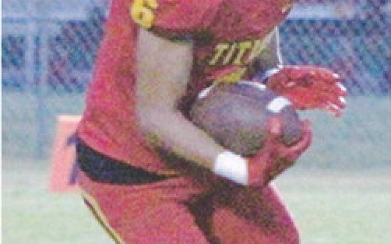 Titan Sophomore, Jayden Rodriguez, had a 25-yard kick return and a three-yard punt return in the Friday night loss to Coffeyville, 12-42, at Titan Stadium. Rodriguez led Columbus with seven tackles.