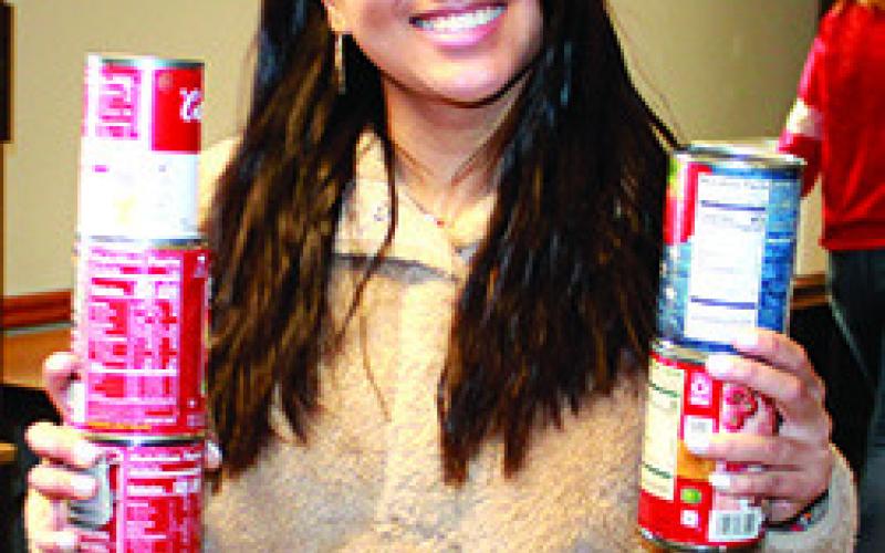 CUHS students, community join to fill Thanksgiving boxes
