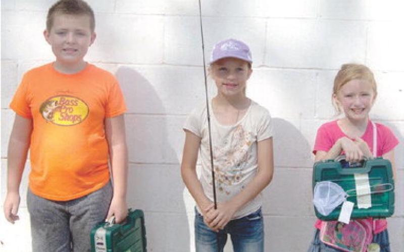 Cherokee County Sportsmen’s Fish and Game Association held their annual fishing tournament and casting contest September 23. Winners of the casting contest in the ages seven-nine-year-old age group were Kennedy Wixon, first place with a cast of 34 inches from the target. Second place went to Amellia Hudson, with a cast 57 inches from the target. Phillip Turner placed third with a cast 65 inches from the target.