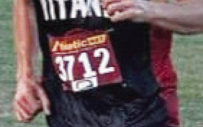 Titan Freshman, Drake Laurance, placed tenth at the Independence Invitational Cross Country Meet, October 5, at the Independence Junior College. Course. Courtesy Photo.
