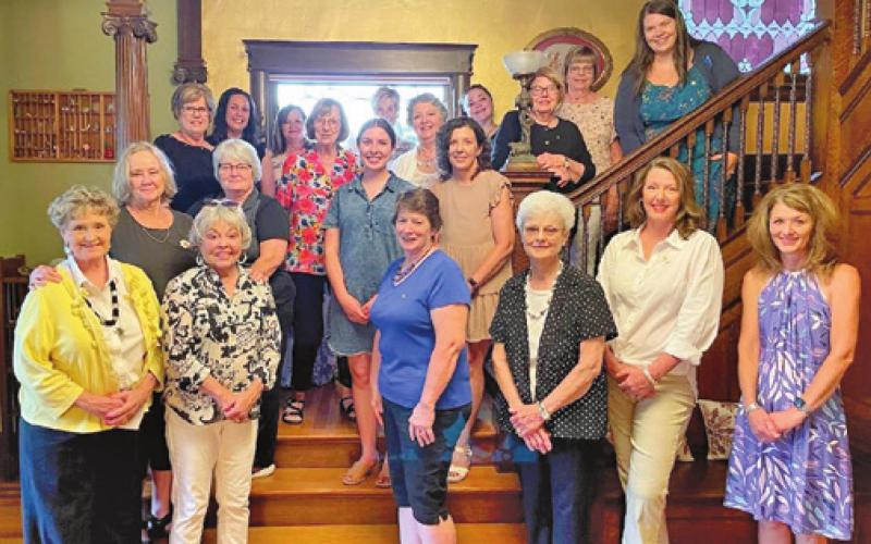 Chapter V, PEO holds wine, cheese night