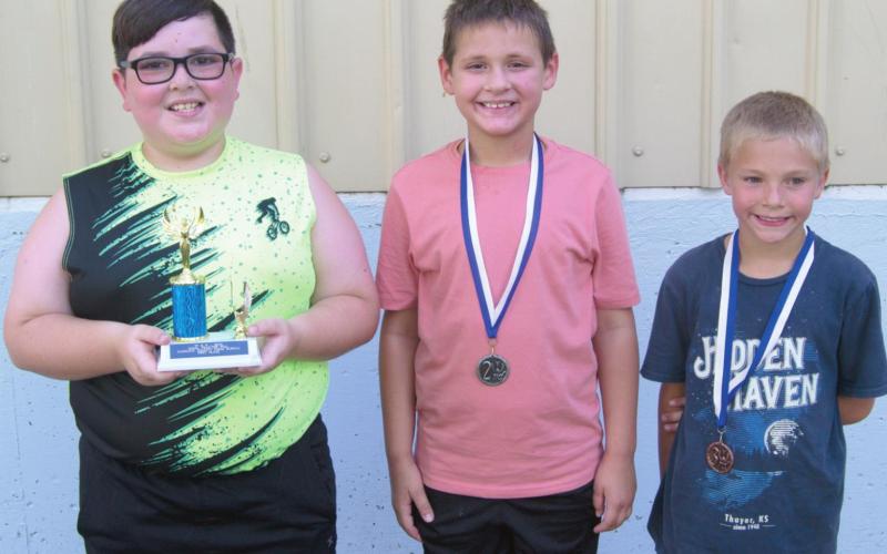 Annual pedal tractor pull has large number of contestants