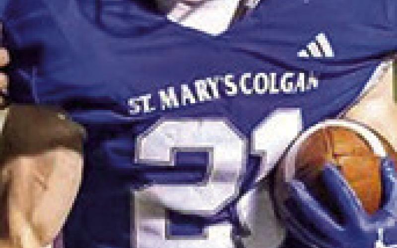 Klayton Adamson, All-CNC League unanimous First Team selection from St. Mary’s-Colgan, represented the league in the 2026 Kansas Shrine Bowl, June 27th in Emporia. Photo by John Keck.