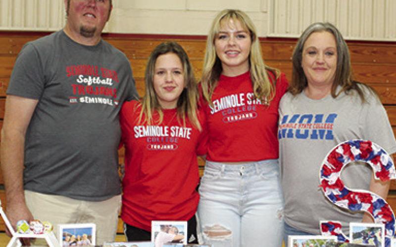 Six Lady Titans sign college letters