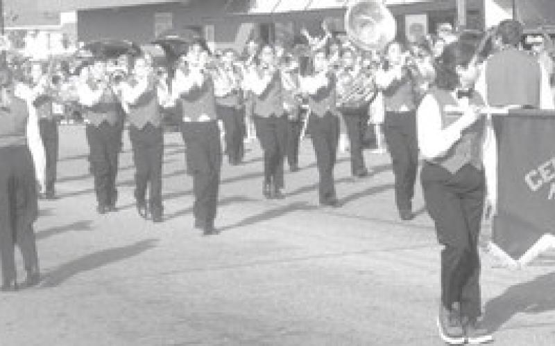 One of the attractions during the Columbus Day Festival was the parade. The Central Junior High School Marching Band performed a toe tapping selection of tunes as they traveled along the parade route. The Columbus High School Marching Band also appeared in the parade.