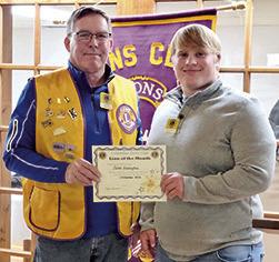 Eddington is named November Lion of Month
