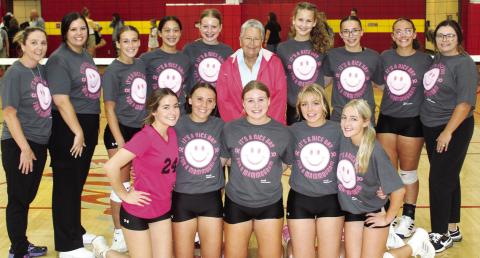 CUHS hosts volleyball pink out