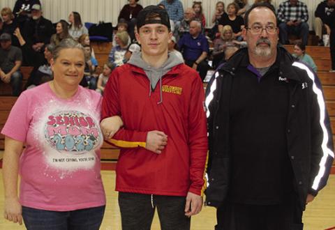 Titan Wrestling Seniors recognized