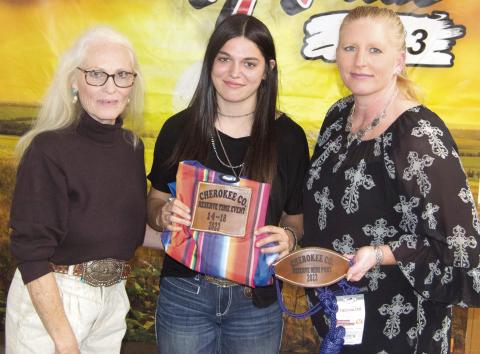 Cherokee County Horse Project awards presented