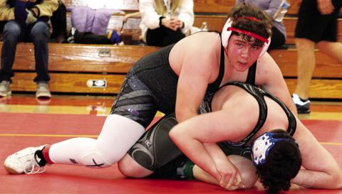 Mini Titans wrestle in Jones Classic