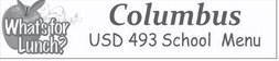Columbus School Menu