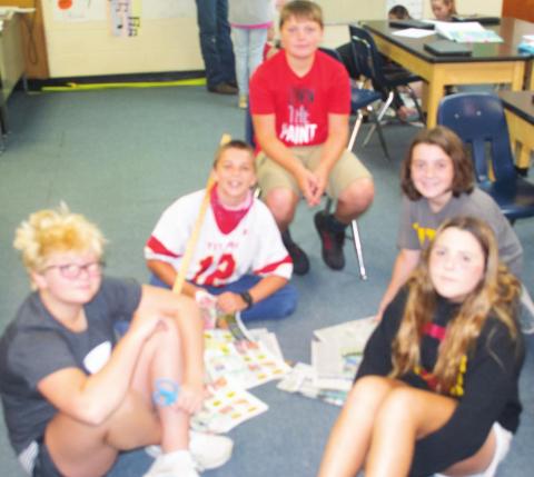 Tower building teaches students metric system