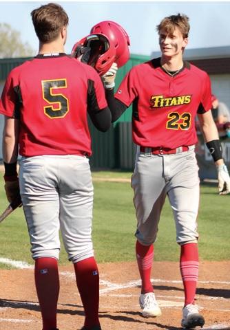 Titans sweep Lions in double shut outs