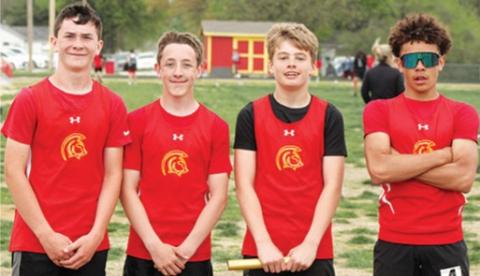 Titan Eighth Boys second at CJHS Invitational