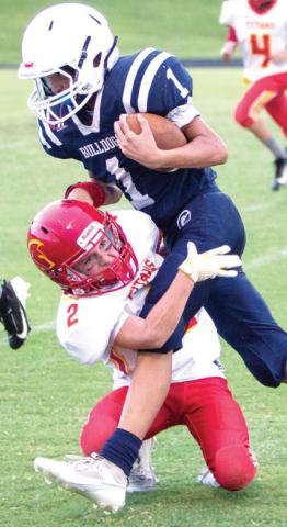 Last second TD propels Titans over Bulldogs