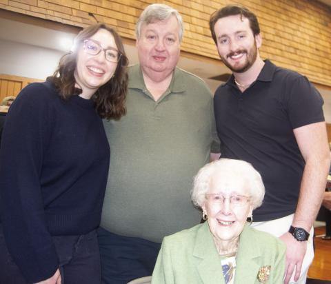 Local trick rider celebrates 100th birthday
