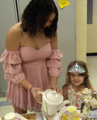 Park Kindergarten celebrates with royal tea party