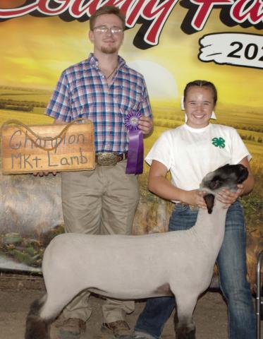 Ribbon winners named in Cherokee County sheep classes