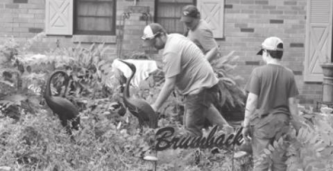 Members of the First Christian Church of Baxter Springs