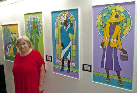 Art show at Maple UnCommon