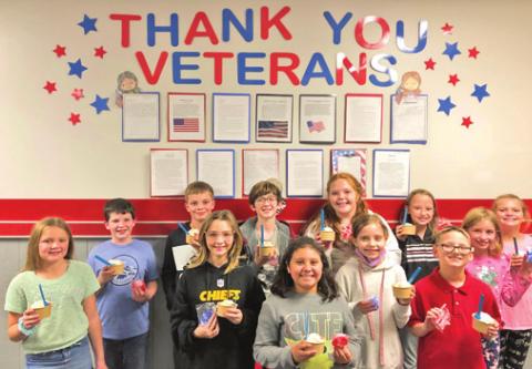 Local students thank veterans with essays