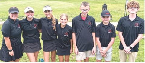 CJHS Golfers second in home tourney