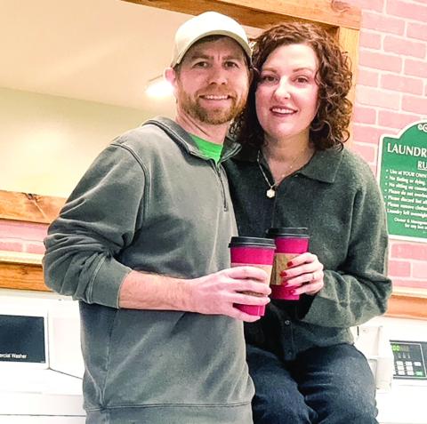 John and Heather Depratt are the new owners of the Maple Street Laundry.