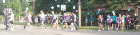 Second annual suicide prevention awareness walk