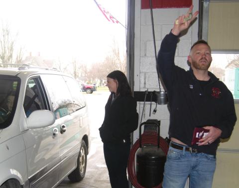 Firefighters raise funds for fireworks