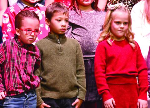 Nothing says it’s time for the holidays like the annual Park Elementary School Christmas Program. Youngsters dressed in colorful outfits and some wore Christmas themed accessories for the occasion as they performed cheery tunes for the audience.