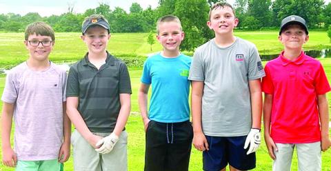 Columbus Rec Jr. Golf winners