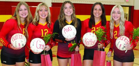 The Columbus Unified High School Volleyball Team will play in the Kansas Class 3A Sub-State Tournament, tomorrow, in Riverton. The event begins at 1 p.m. with the Lady Titans (17-18) taking on Cherryvale (20-16) in the second match of the day. Seniors taking the court are Kaitlynn Lopp, Graci Major, Ava Harman, Kaitlyn Simpson, and Harley Long.