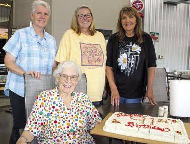 A 91st birthday party was held for Wanda Tilman. The party was thrown by her daughters Debra Messer, Brenda Qualls, and Kathy Hess. A large crowd turned out to wish Tilman well on her special day.
