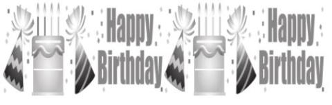 - HAPPY - birthday