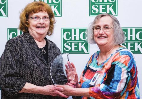 Community Health Center presents new award