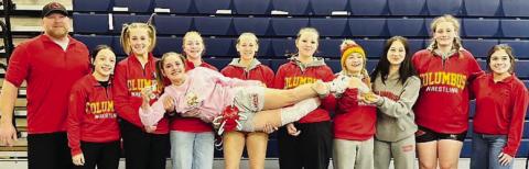 The Lady Titan Wrestling Team placed seventh in the Sixth Annual Women’s Invitational Tournament in a field of 20 teams. Coaches and wrestlers are: Casey Garvin, Hannah Noel, Tatum Kirk, Mollie Sauerwain, Kara Altis, Macey Dardenne, Amory Neely, Kayleigh Morgan, Adalynn Hutto, Grace Noel, and Brooklyn Collingsworth. Courtesy photo.