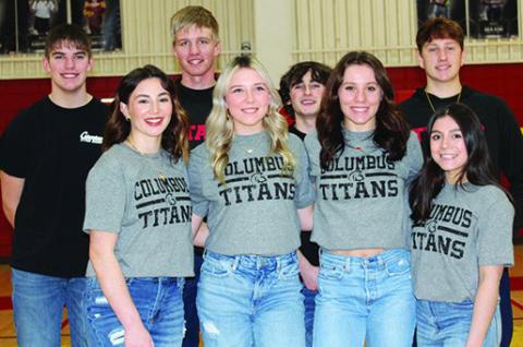 Winter Homecoming candidates